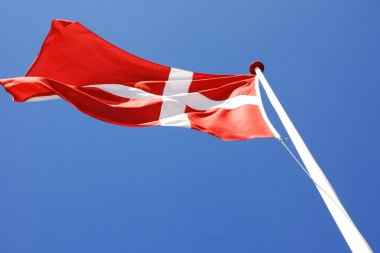 Danish flag clipart