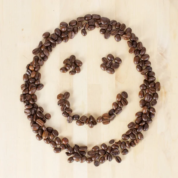 Smiley kaffe — Stockfoto