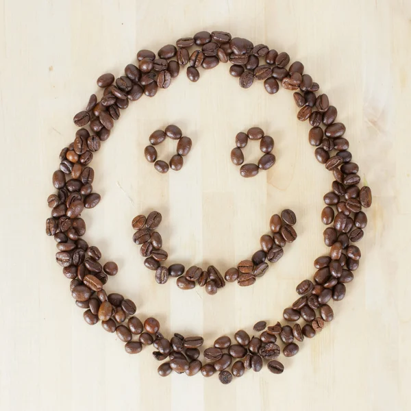 Smiley coffee — Stock Photo, Image