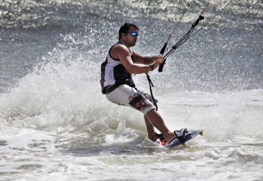 kitesurfer eylem