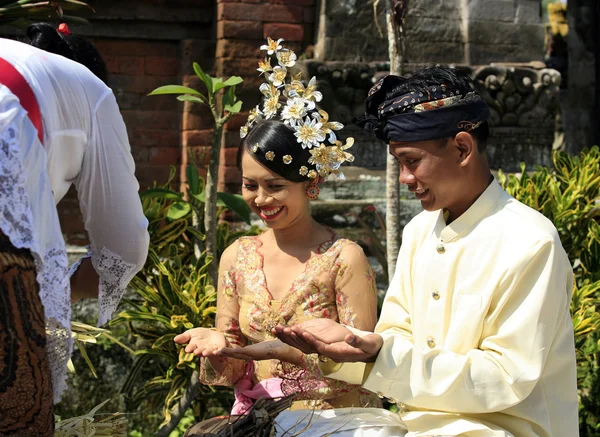 Indonesische Hochzeit — Stockfoto