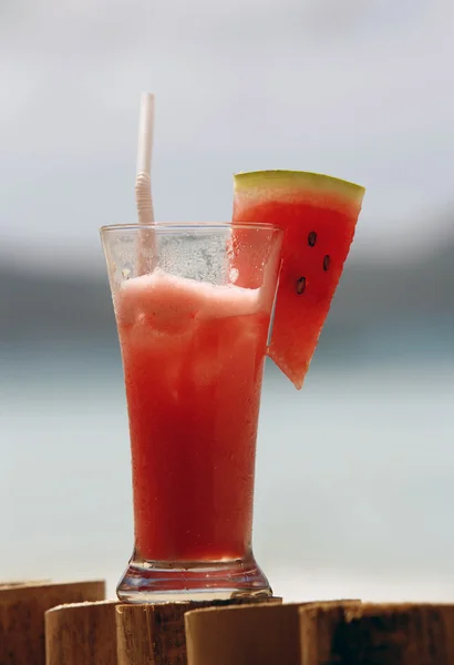 Wasser-Melonensaft — Stockfoto