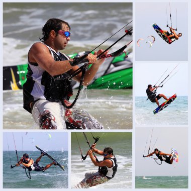 kitesurfer eylem