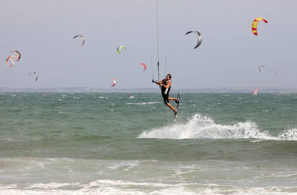 stock image Kiteboarder