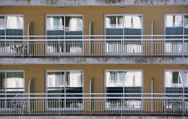 Hotel windows — Stock fotografie
