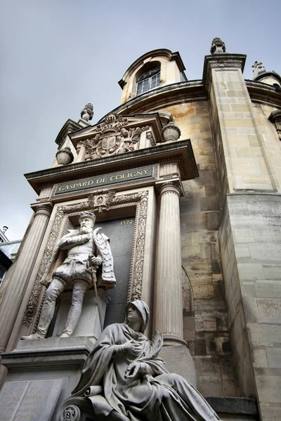 Monument to Gaspard de Coligny — Stock Photo, Image
