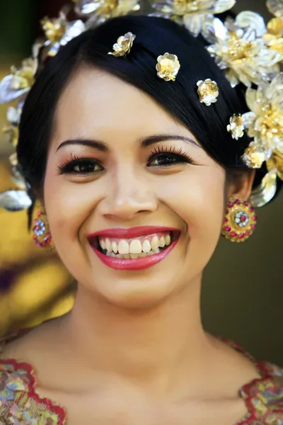 Indonesische Braut — Stockfoto
