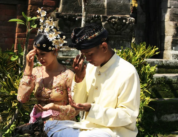 Indonesian wedding — Stock Photo, Image