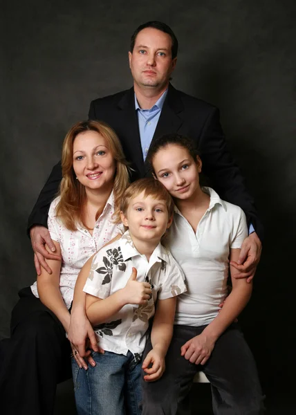 Familj — Stockfoto