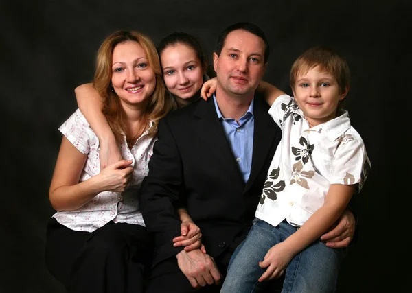 Familj — Stockfoto