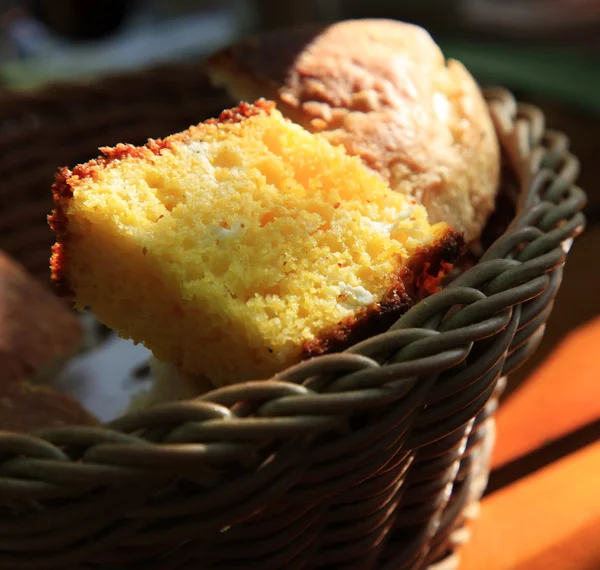 Pão de milho — Fotografia de Stock