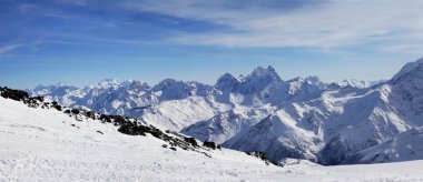 Elbruz Dağı. Panorama