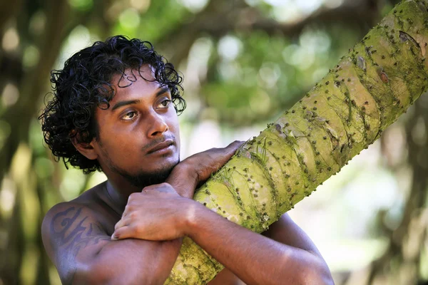 Sri lanka człowiek — Zdjęcie stockowe