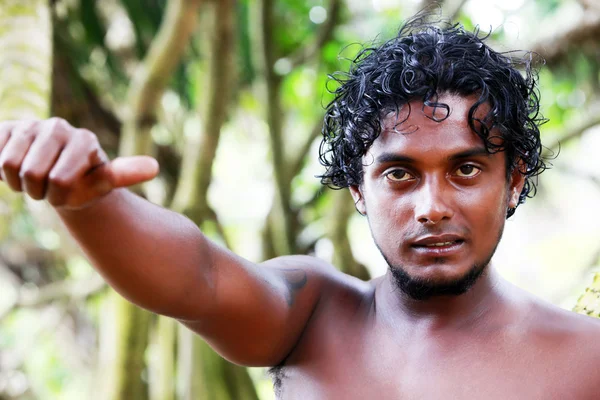 Шрі-Ланка людина — стокове фото