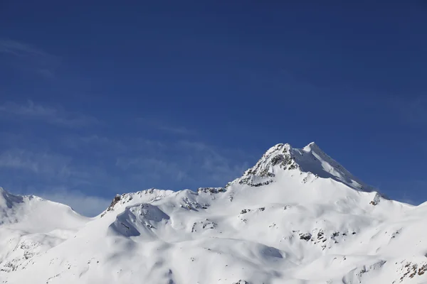 Montagne nella neve — Foto Stock