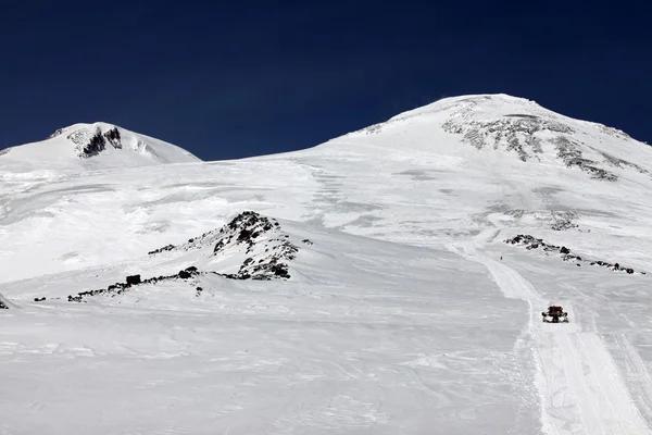 山と雪 — ストック写真