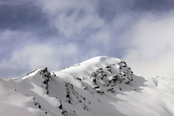 Berge im Schnee — Stockfoto