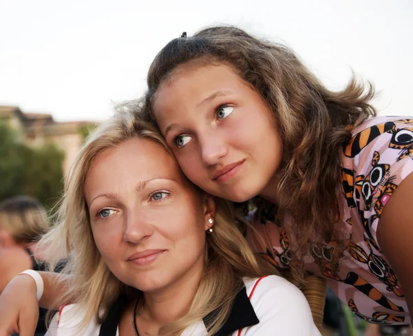 Anya és lánya — Stock Fotó