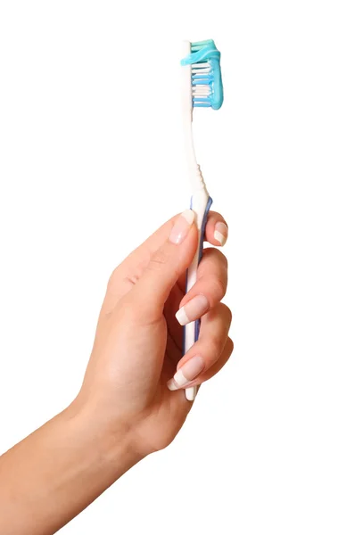 Tooth-brush with tooth-paste — Stock Photo, Image