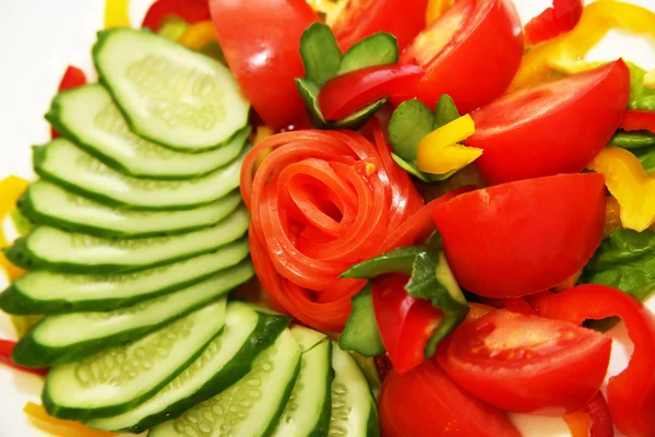 Zelenina pro salát — Stock fotografie