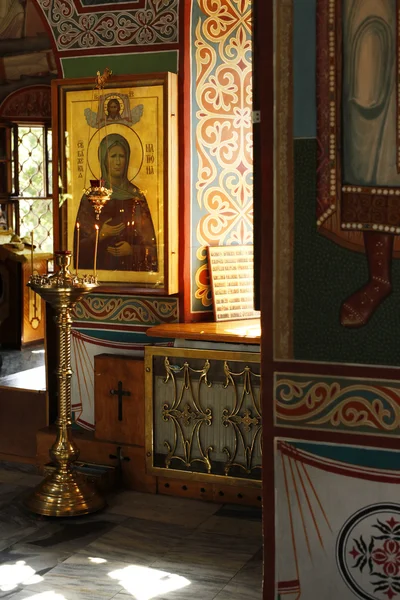 Εσωτερικό της Ρωσικής Εκκλησίας — Φωτογραφία Αρχείου