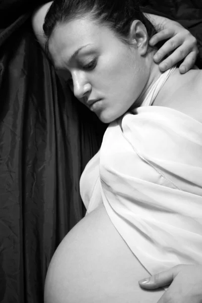Terhes nő — Stock Fotó