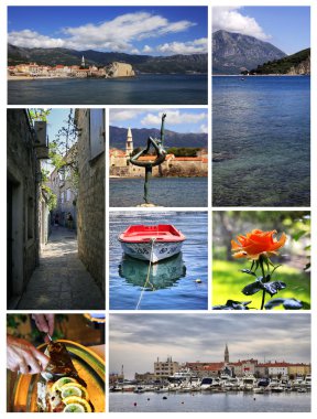 Budva. Montenegro clipart