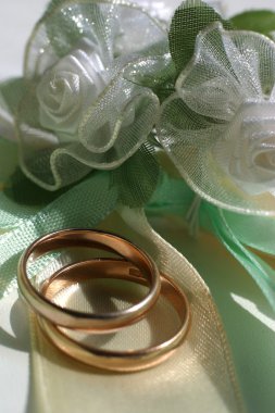 Wedding rings clipart