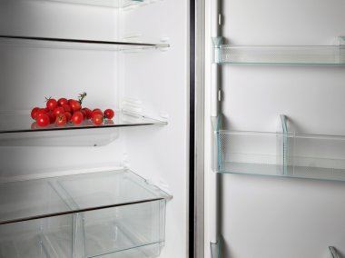 Empty refrigerator clipart