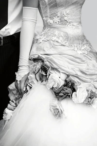 Весільне плаття — стокове фото