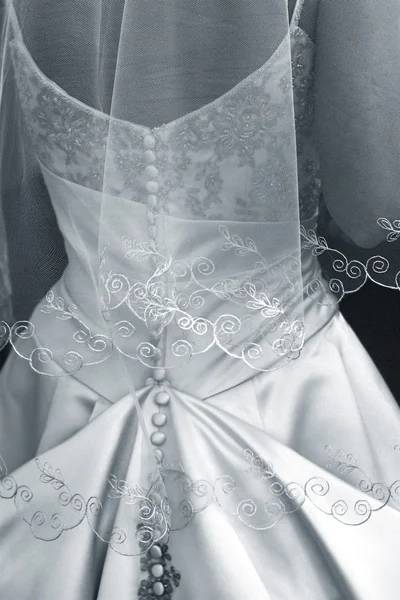 Φόρεμα της νύφης ένα — Φωτογραφία Αρχείου