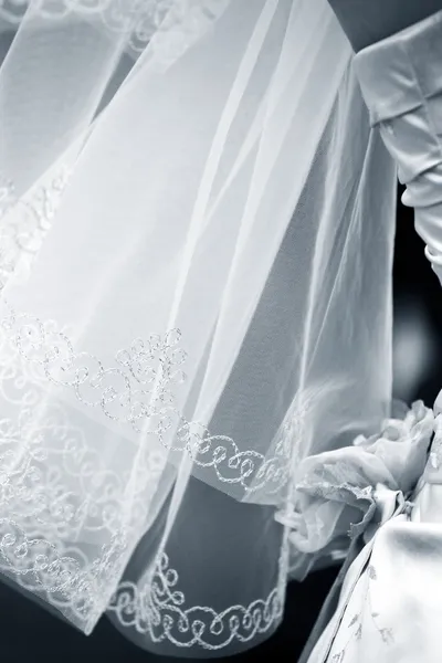 Véu de casamento — Fotografia de Stock