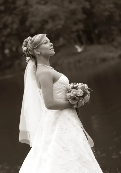 아름다운 신부 — 스톡 사진