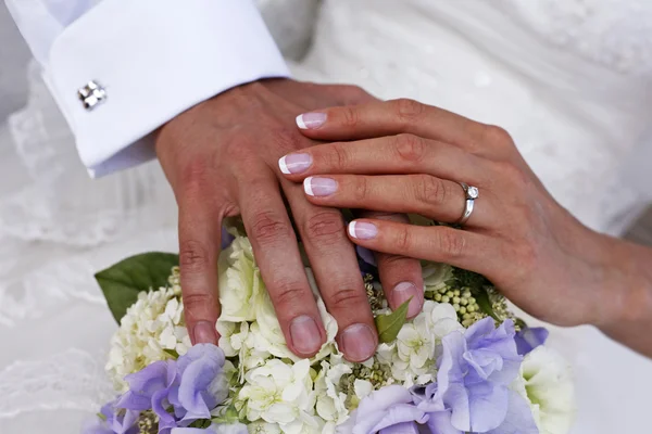 Bröllop ringar — Stockfoto