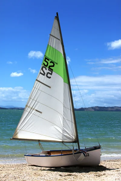 Sailing boat number fifty two — Stock Photo, Image