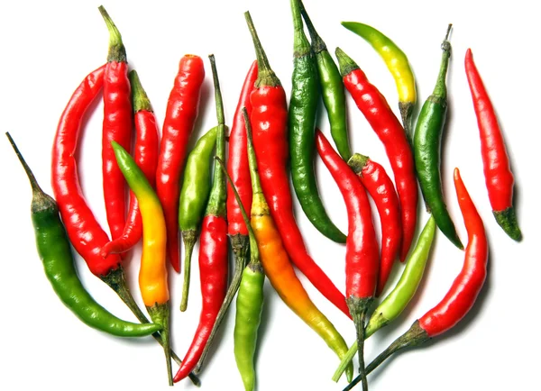 Hot chilli peppers — Stock Photo, Image