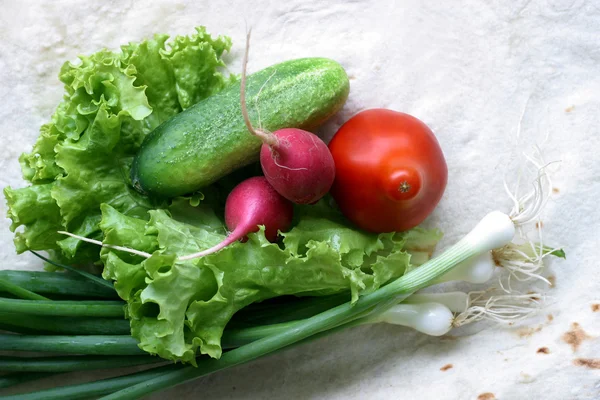 Verdure per insalata — Foto Stock