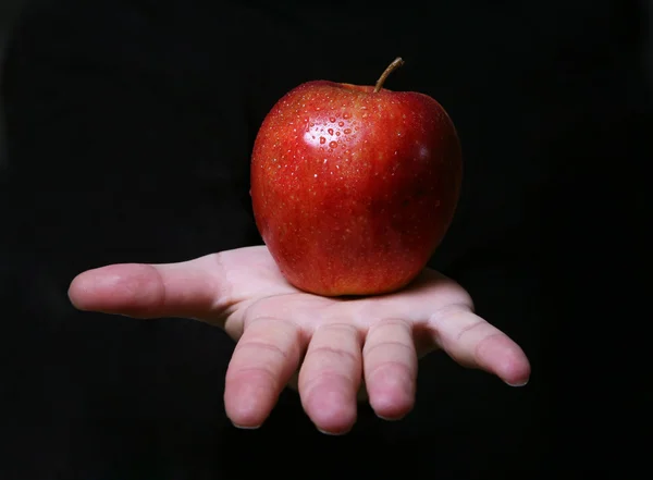 Υγρό μήλο — Φωτογραφία Αρχείου