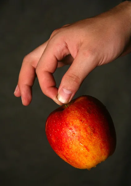 Υγρό μήλο — Φωτογραφία Αρχείου