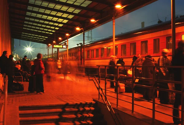 Reise mit der Bahn — Stockfoto
