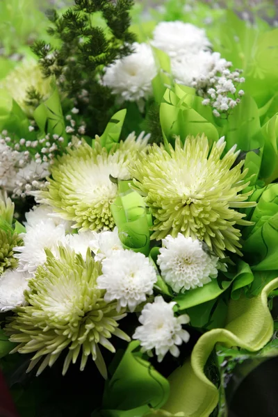 Bouquet from chrysanthemums — Stock Photo, Image