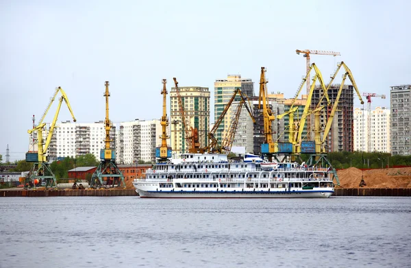 Porto de Moscou — Fotografia de Stock