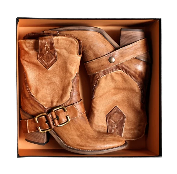 Boots of the cowboy — Stock Photo, Image