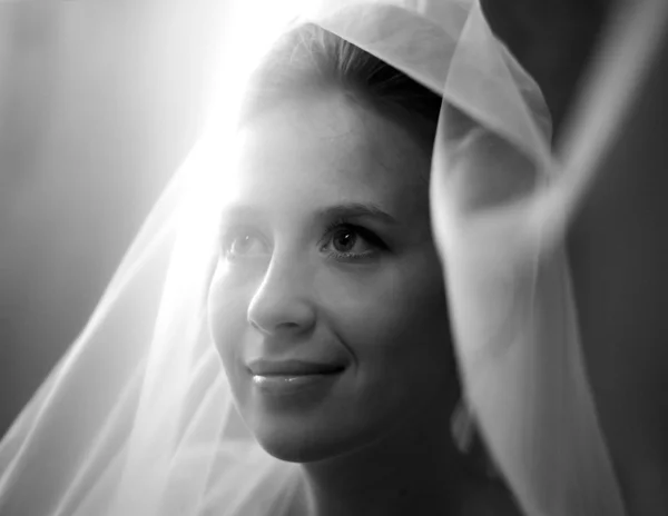 Όμορφη νύφη. — Φωτογραφία Αρχείου
