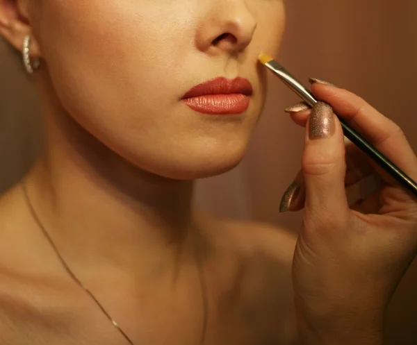 Maquillaje. — Foto de Stock
