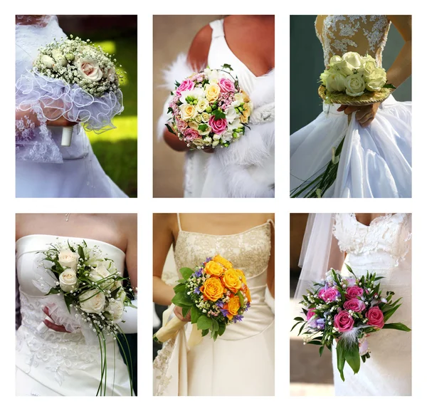 Bouquets de casamento — Fotografia de Stock