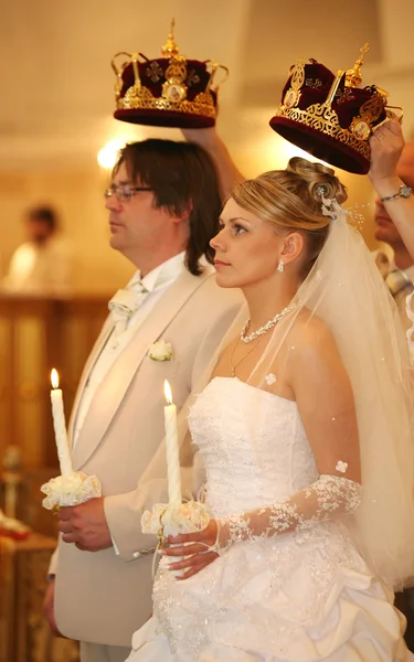 Ceremony in church — Stock Photo, Image