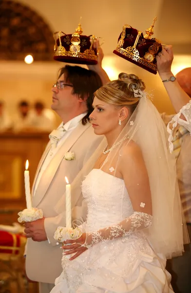 Ceremony in church — Stock Photo, Image