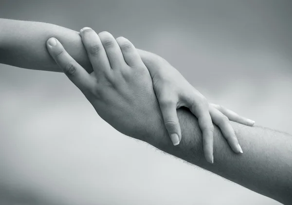 Pomocna dłoń — Zdjęcie stockowe