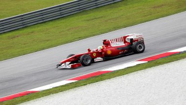 Formula 1. Sepang. Nisan 2010